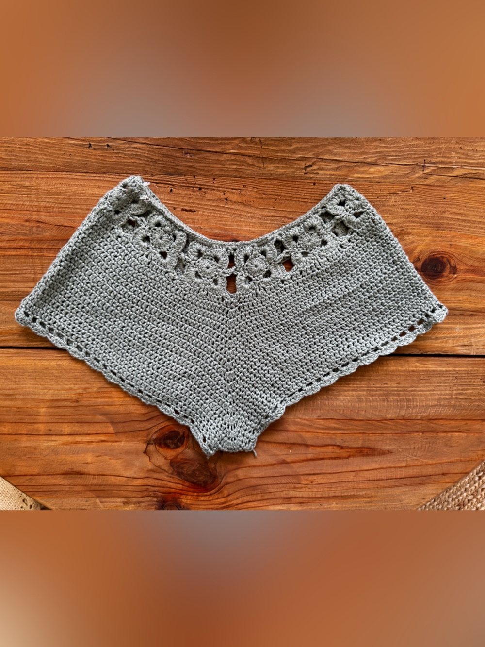Crochet Shorts - Sage